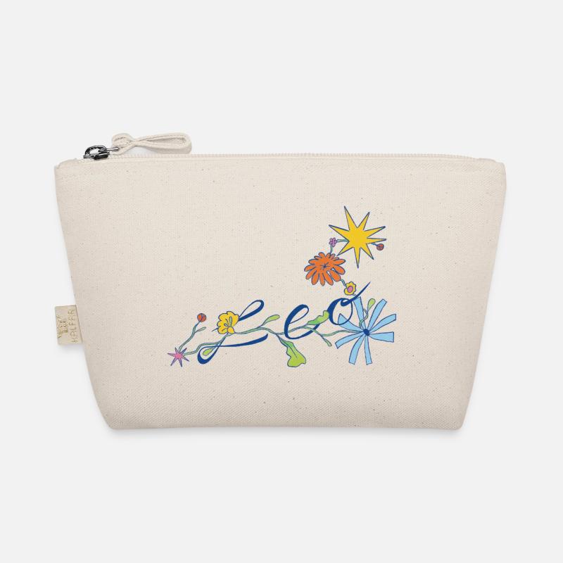 Leo – Creative Zodiac Illustration Organic Pouch