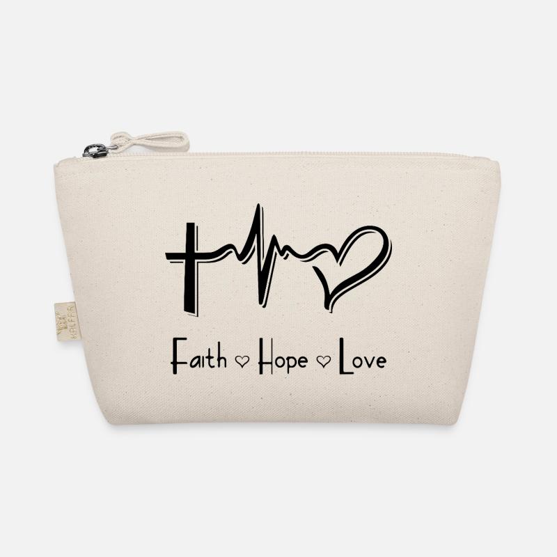 Glaube Liebe Hoffnung Bio-Täschchen