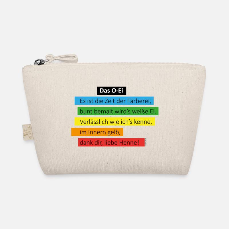 Das O-Ei bunt Bio-Täschchen