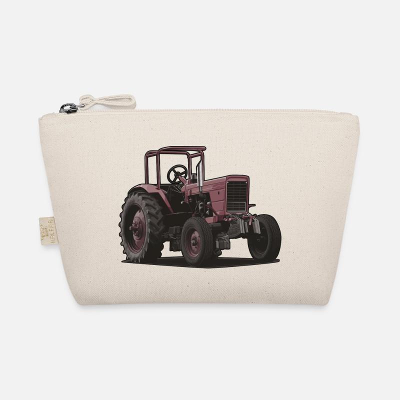 Classic Tractor // Bulldog // Illustration Organic Pouch