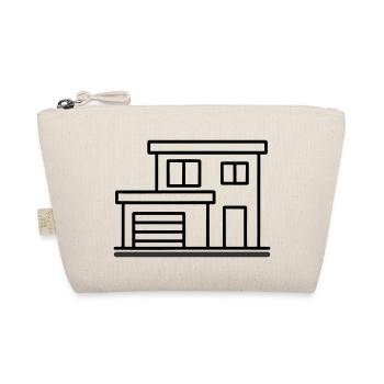 Modernes Haus Hausbau - Bio-Täschchen - Natur - Vorne