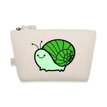 Snail 02 - Organic Pouch - nature - Front