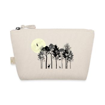 Mystic Night Forest Silhouette - Trousse biologique - nature - Devant