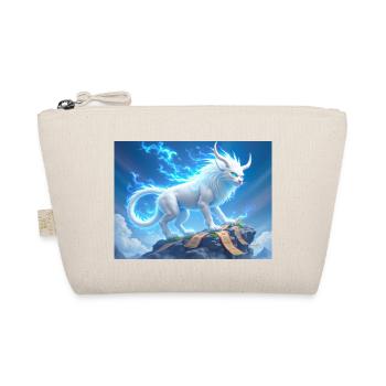 Bai Ze, all-knowing beast from Chinese mythology - Organic Pouch - nature - Front