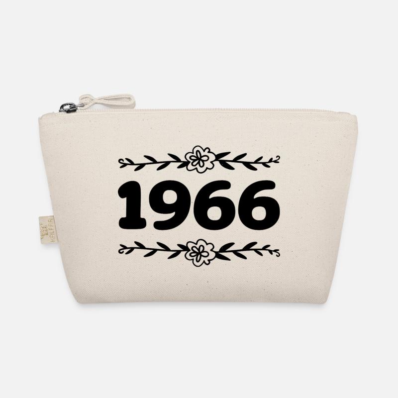 1966 Vintage 1966 Retro 1966 Anniversary 1966 Organic Pouch