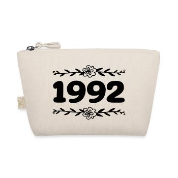 1992 Vintage 1992 Retro 1992 Anniversary 1992 - Organic Pouch - nature - Front