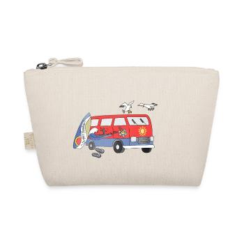 Ride the Tide Surf and Camper - Organic Pouch - nature - Front