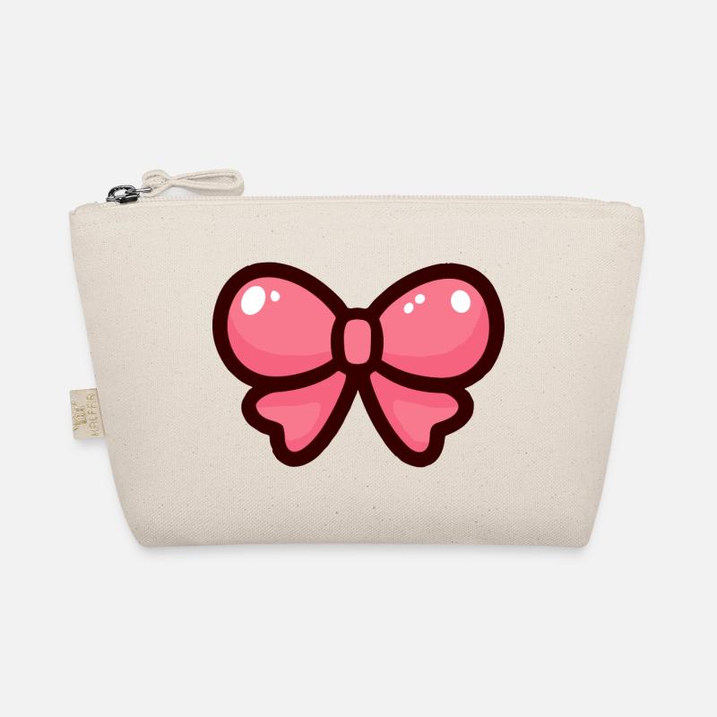 Conception d’arc de dessin animé rose Trousse biologique