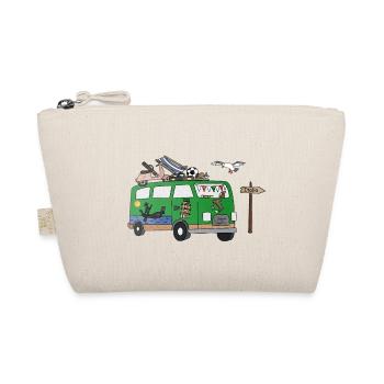La_Dolce Vanlife Camper Italia - Organic Pouch - nature - Front