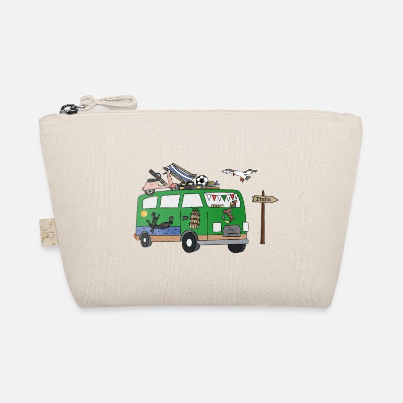 La_Dolce Vanlife Camper Italia - Bio-Täschchen - Natur