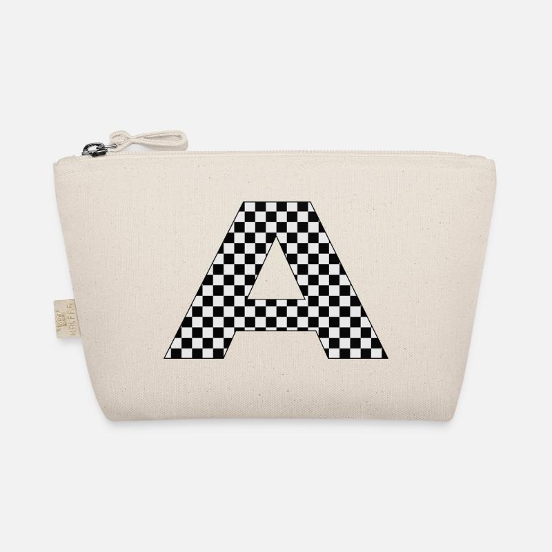 Damier motif A en noir et blanc Trousse biologique