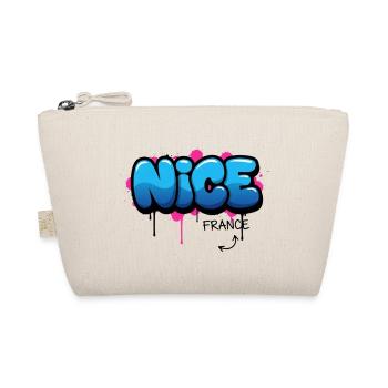 Style graffiti avec motif France - Trousse biologique - nature - Devant