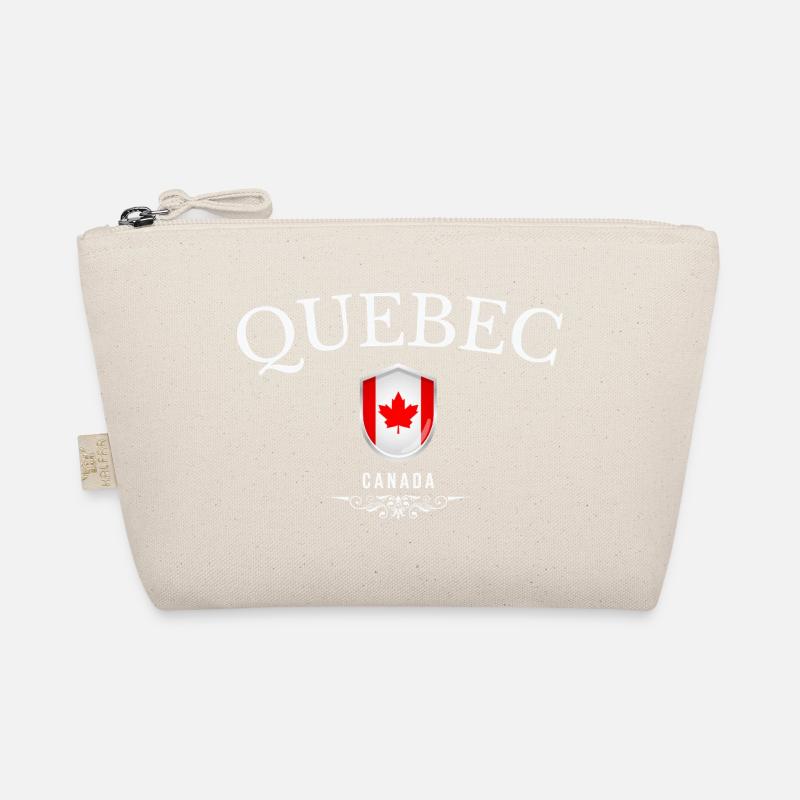 Quebec Canada, souvenir Quebec Organic Pouch