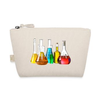 Colorful Laboratory Glassware Collection - Organic Pouch - nature - Front