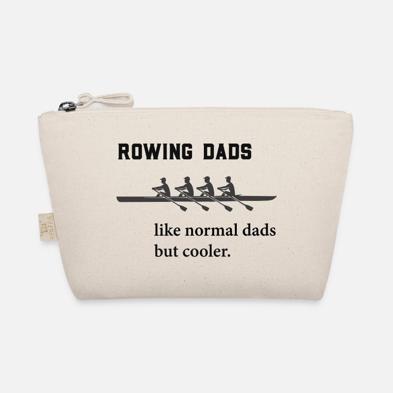 Rowing Sayings: Rowing Dads - Organic Pouch - nature