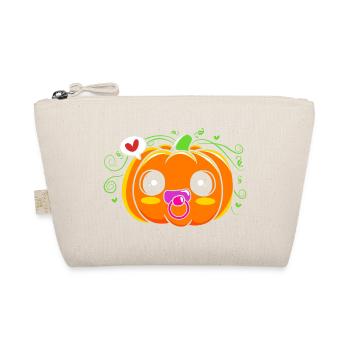 Halloween Gender Reveal Team Girl - Bio-Täschchen - Natur - Vorne