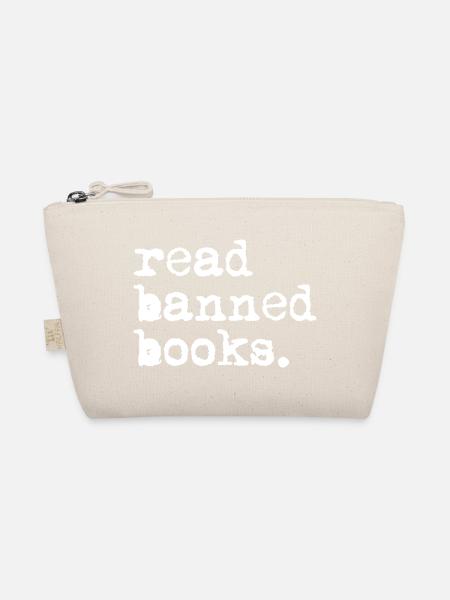 Lesen Sie verbotene Bücher - Bio-Täschchen - Natur - Vorne