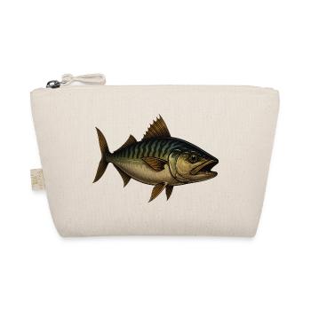 Lebendige Makrele Fisch Illustration - Bio-Täschchen - Natur - Vorne