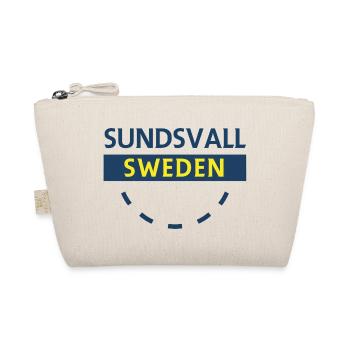Sundsvall Sweden Emblem - Organic Pouch - nature - Front
