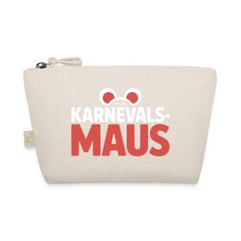 Karnevalsmaus Karneval Köln Kölner Karnevals Maus - Bio-Täschchen - Natur - Vorne