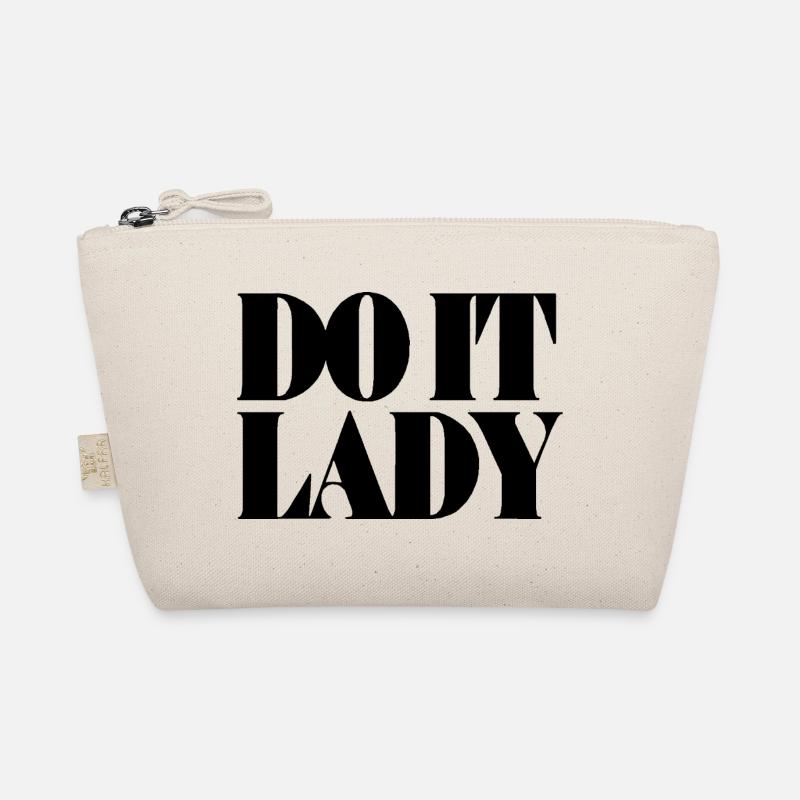 do it lady - schwarz Bio-Täschchen