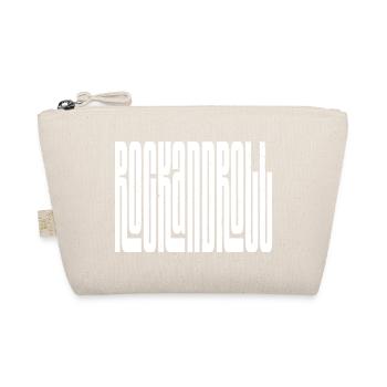 Rock'n'Roll-Logo mit fettem Logo - Bio-Täschchen - Natur - Vorne