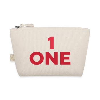 DESIGNATED NUMBER ONE IN RED - Organic Pouch - nature - Front