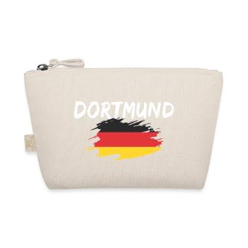 Dortmund Deutschland Flagge - Bio-Täschchen - Natur - Vorne