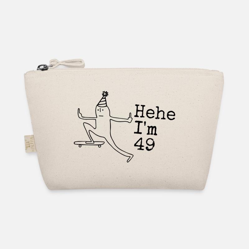 49. Geburtstag Geschenk lustig 49 Jahre 49th  Bio-Täschchen