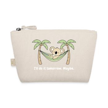 Koala in the hammock palm trees - Organic Pouch - nature - Front