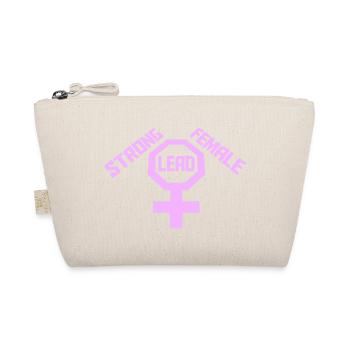 Strong Female Lead Feminism Empowerment Women - Organic Pouch - nature - Front