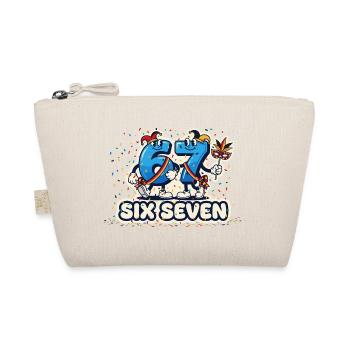 67 Six Seven Meme Costume Carnival Carnival 6 7 - Organic Pouch - nature - Front