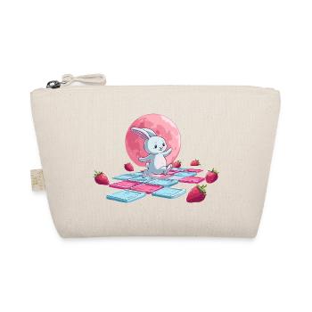 Hopping path on the pink moon - Organic Pouch - nature - Front