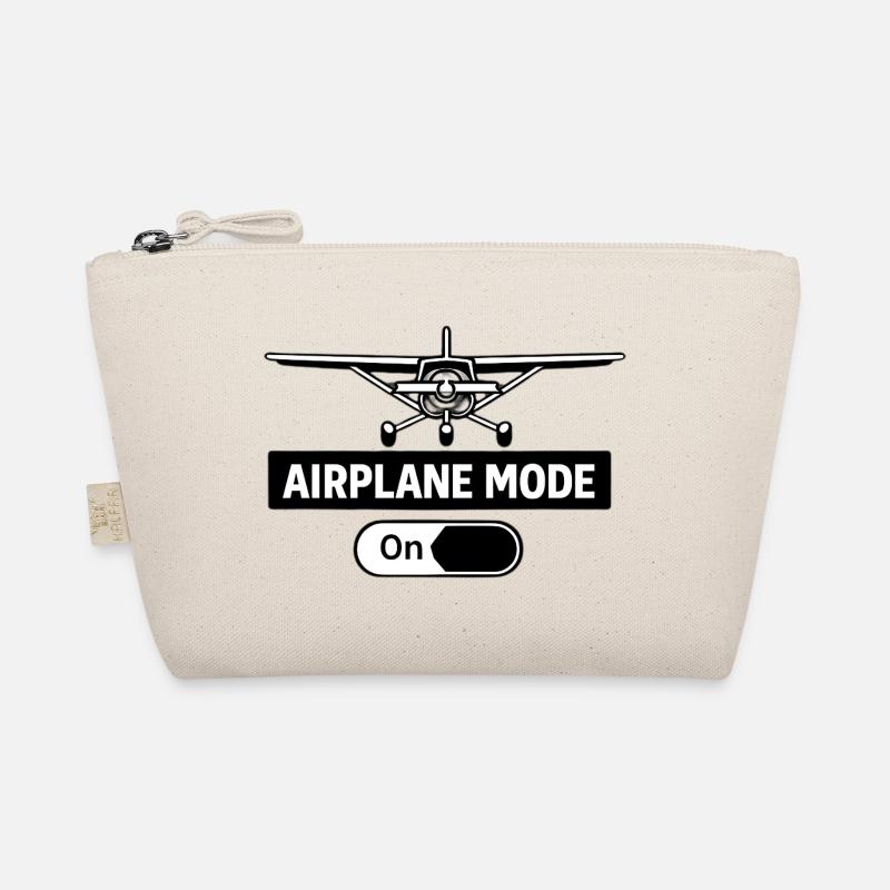 Flugmodus An Airplane Mode On Pilot Organic Pouch