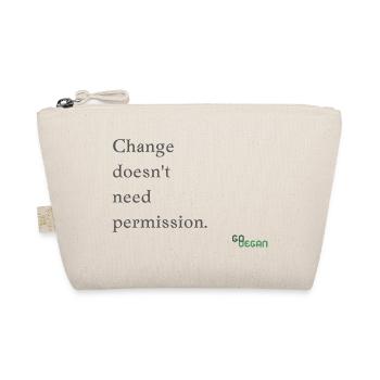 Le changement n’a pas besoin d’autorisation - Trousse biologique - nature - Devant