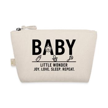 Baby Little Wonder Minimalist Design - Organic Pouch - nature - Front