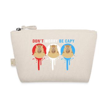 Ne t’inquiète pas, sois capybara - Trousse biologique - nature - Devant