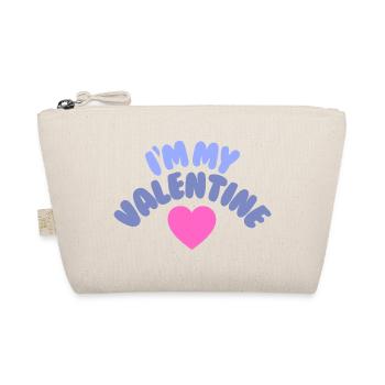Je suis ma Valentine. L’amour de soi. - Trousse biologique - nature - Devant