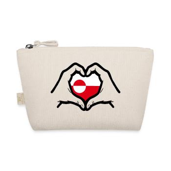 Greenland Love - Organic Pouch - nature - Front