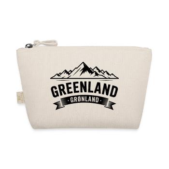 Greenland - Greenland / Grønland Badge - Organic Pouch - nature - Front