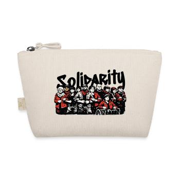 Community solidarity Antifascist - Organic Pouch - nature - Front