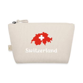Switzlerland (White Text) - Bio-Täschchen - Natur - Vorne