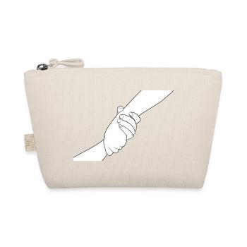 Hands of Connection - Organic Pouch - nature - Front