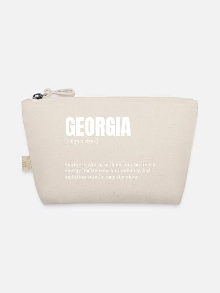 Georgia Charme Geschäftsdynamik - Bio-Täschchen - Natur - Vorne