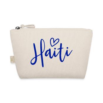 Haiti Heart Women's Love Haiti - Organic Pouch - nature - Front