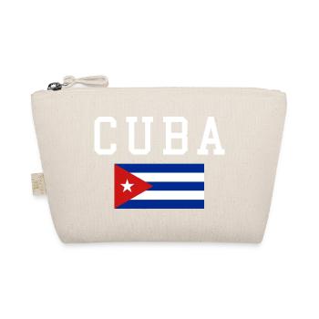 Cuba Flag - Organic Pouch - nature - Front