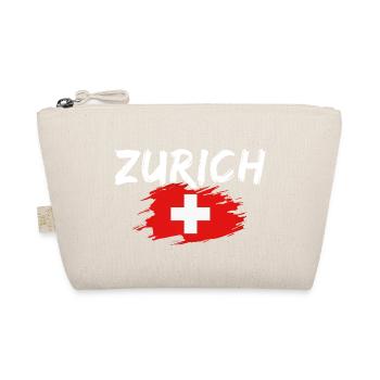 Zurich Switzerland - Organic Pouch - nature - Front
