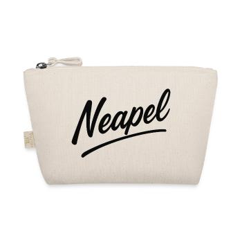 Neapel Script Schriftzug - Bio-Täschchen - Natur - Vorne