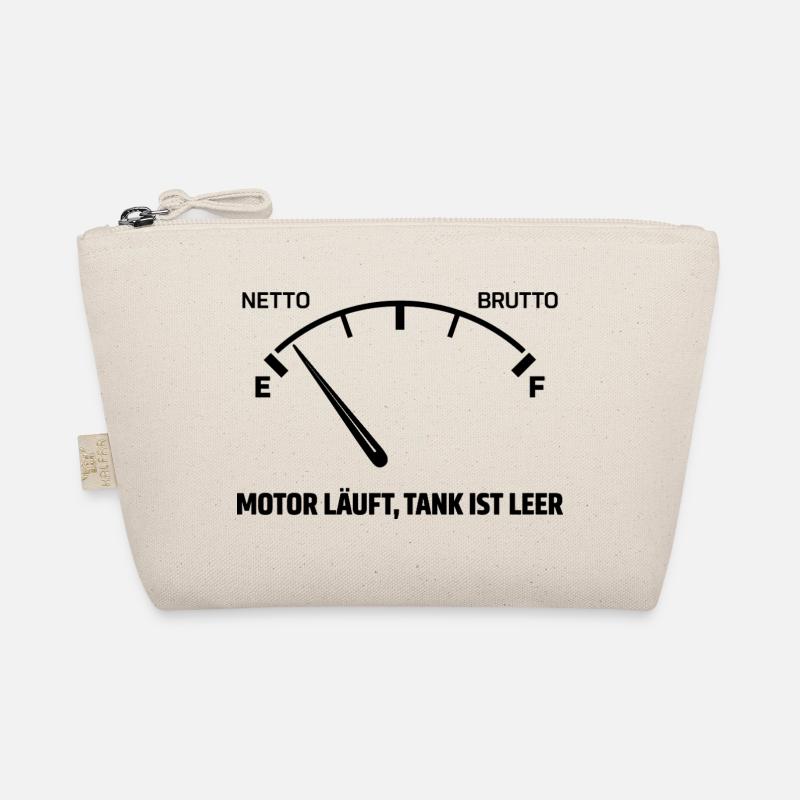 Engine runs tank empty Organic Pouch