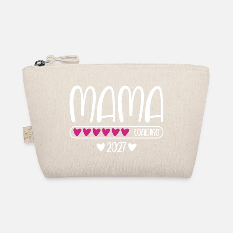 Mama 2027 loading Herzchen Ladebalken Bio-Täschchen